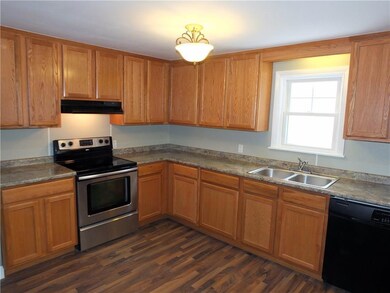 Brand new oak kitchen cabinets....