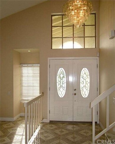 Double door entryway