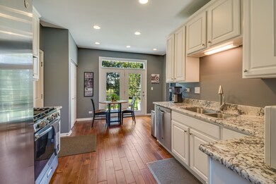 Highlighting granite counter tops, new Stainless-s