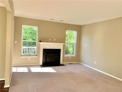 Large Family Room with Propane Fireplace.