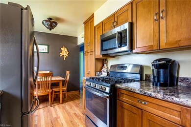 Kitchen with Updated Cabinets and Pergo Flooring
