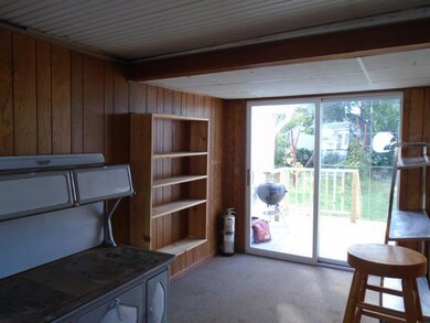 Mudroom connecting to garage