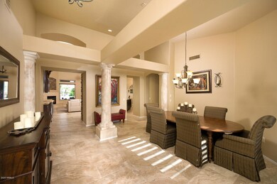 Grand Entrance w/ Pillars