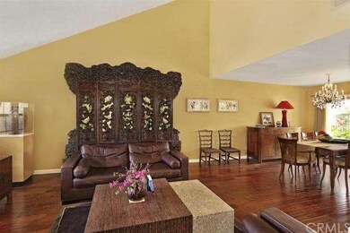 Bright and open floor plan with high ceilings