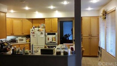 Kitchen with bar seating