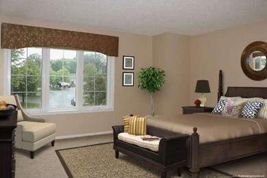 Spacious Master Bedroom with walk-in closet and pr