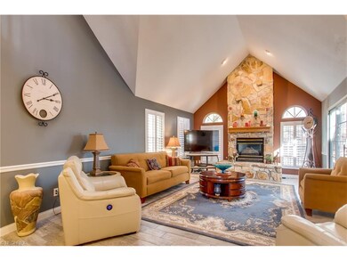 Soaring ceilings in the great room!