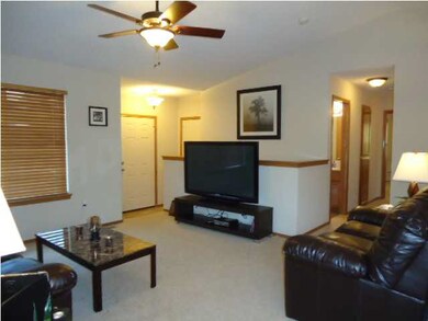 Living room with vaulted ceilings.Plus new custom 