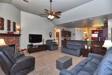 Here we see the front room of the home.  Plenty of