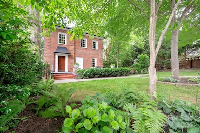 Lush Landscaping Frames the Home