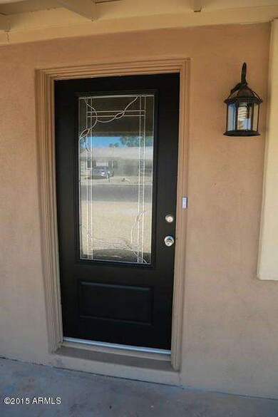 New Etched Glass Front Door  & Hardware
