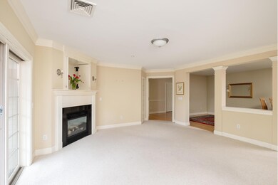 Living room to dining area