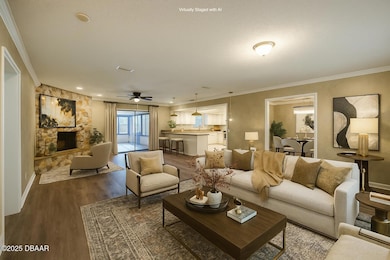 2 Virtually staged living room 1515 N Be