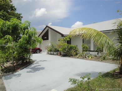 Front of the House with a sealed circular drive