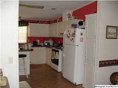 View of kitchen from Living Room