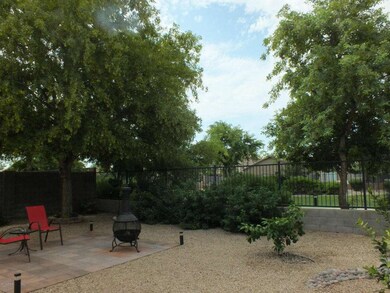 View fence and green belt