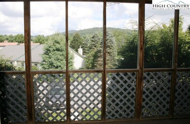 View from screened porch