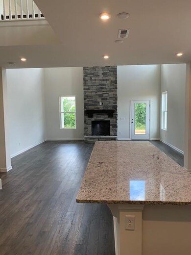 Gorgeous 2 story stone fireplace!!