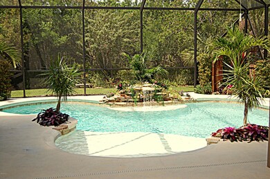 Beautiful Pool with Waterfall!