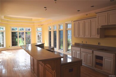 Kitchen with view to the dining area.