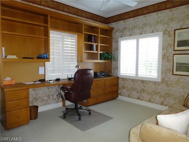 3d bedroom, being used as a den