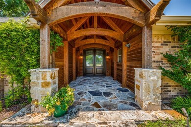 Doorway to property with french doors