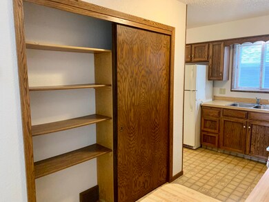Large pantry in kitchen