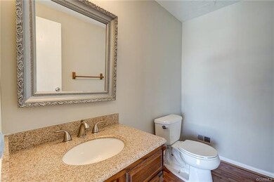 Powder room on 1st floor
