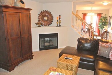 Cozy fireplace
