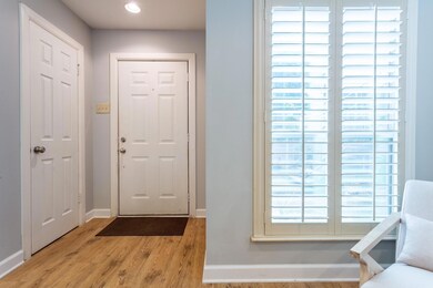 Entry with coat closet