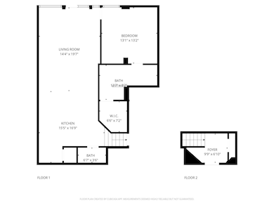 Open floorplan with thouhtful layout.