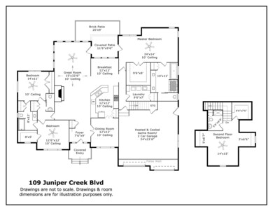 Floor Plan  109 Juniper Creek Blvd