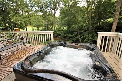 Hot tub to views of the course.
