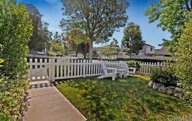 Gated front yard