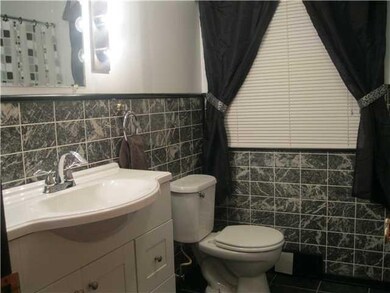 Bathroom. Updated bath with new vanity & jet tub.