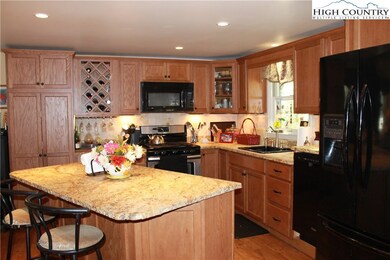 Updated Kitchen with gas stove