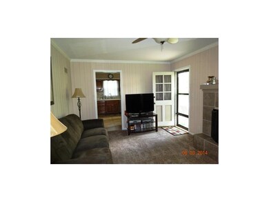 Family Room with new carpet!