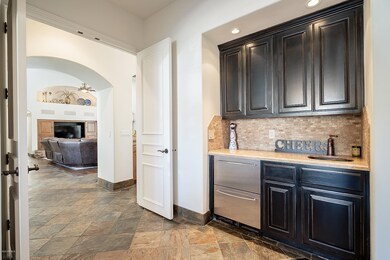 Wet Bar Area off the Dining Room