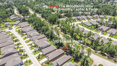 Walking distance to The Woodlands Hills community
