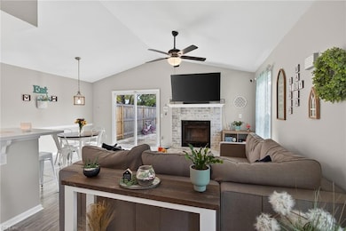 Functional open floor plan