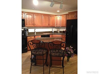 Kitchen. Relax at your breakfast bar/island while 