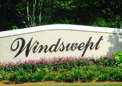 Windswept entrance