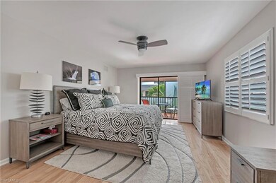 Primary bedroom with king-sized bed.