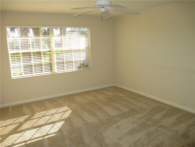 Master bedroom has large east facing windows