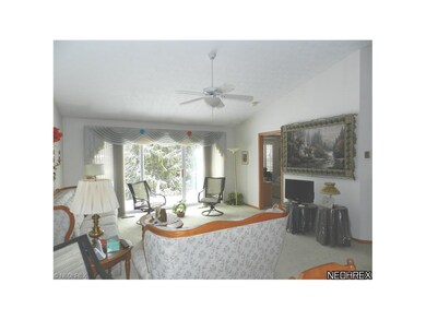 View of Greatroom Showing Entry to Master Bedroom.
