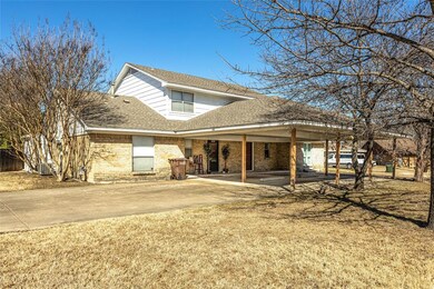 Pull-through covered carport