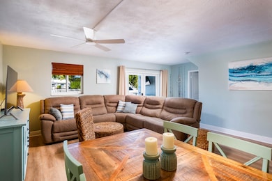 Open downstairs living area
