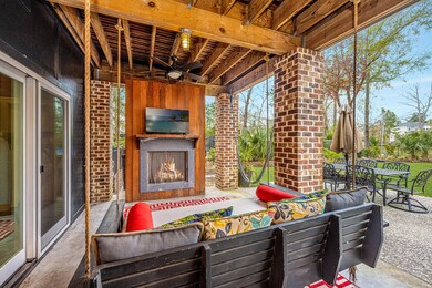 Outdoor Fireplace