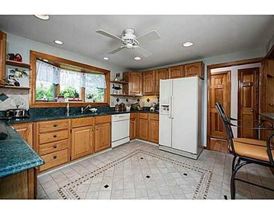 Kitchen. Large kitchen with marble...