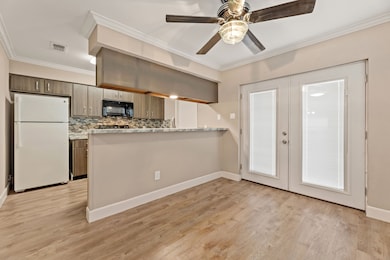 Kitchen overlooks breakfast/dining area